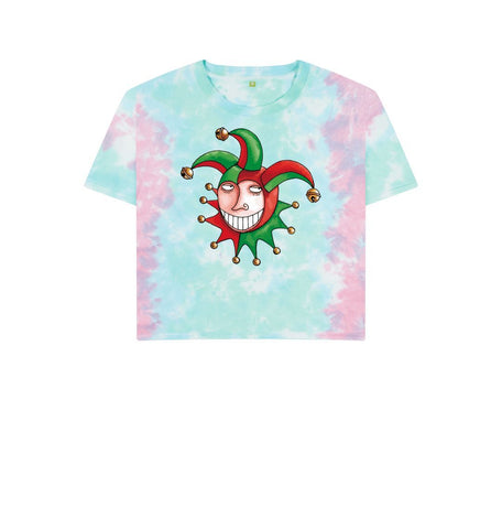 Pastel Tie Dye Brugse Zot Women's Boxy Tee