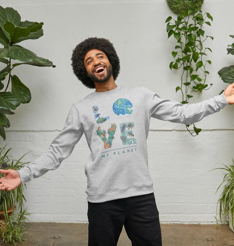 Love My Planet Men's Remill Sweater
