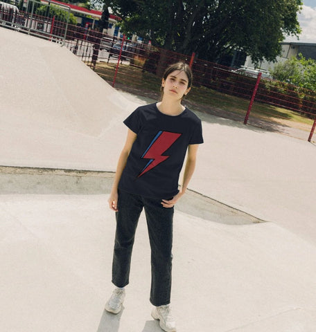 Lightning Bolt Women's Crew Neck T-Shirt