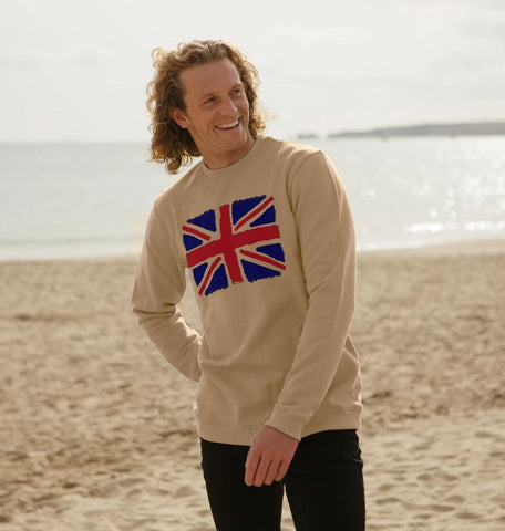 Union Jack Men's Crew Neck Sweater