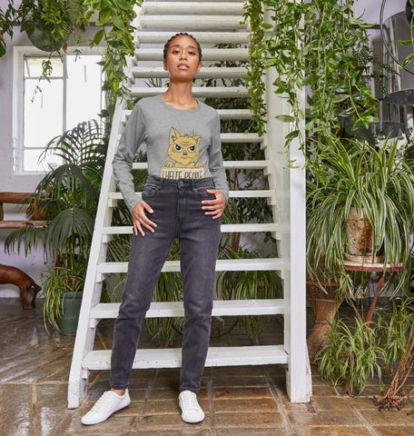 I Hate People Women's Long Sleeve T-Shirt