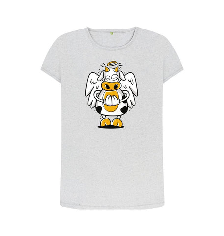 Grey Angelic Cow Women's Remill T-Shirt
