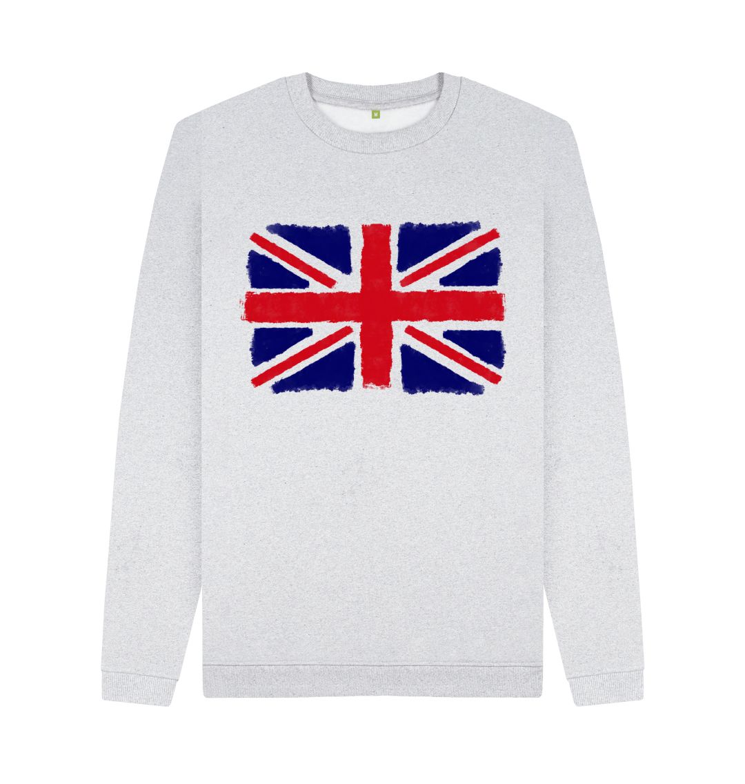Grey Union Jack Men's Remill Sweater