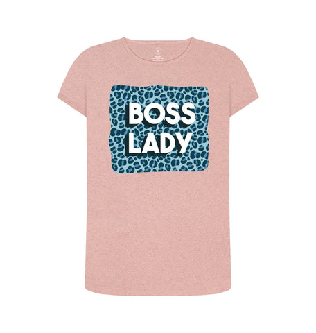 Sunset Pink Boss Lady Women's Remill T-Shirt