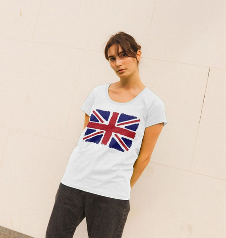 Union Jack Women's Scoop Neck T-Shirt