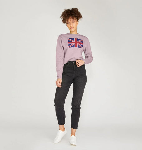 Union Jack Women's Boxy Jumper